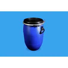 60 LITRE OPEN TOP BLUE POLYDRUM